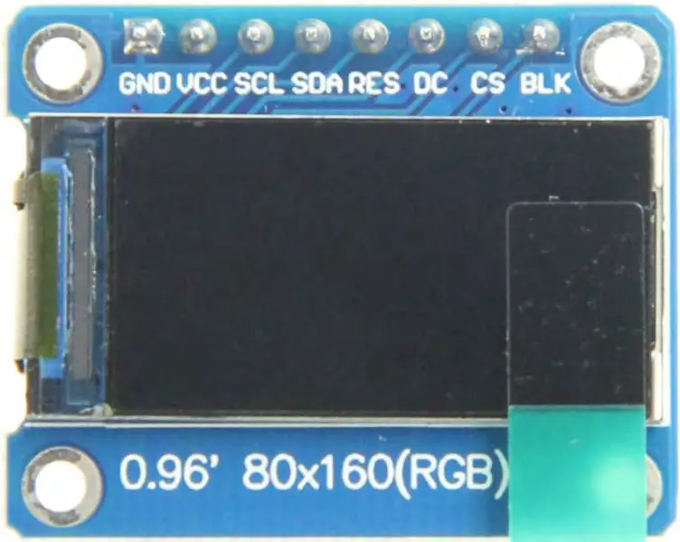 Surenoo SSP0096A 80160 Series SPI TFT LCD Module - Interface Description 1