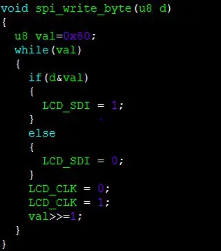 Surenoo SSP0096A 80160 Series SPI TFT LCD Module - Software Description 7