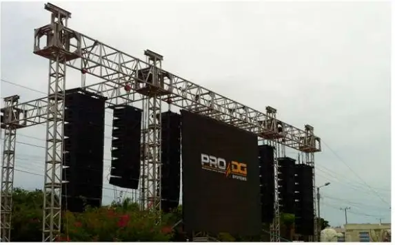 PRO DG SYSTEMS GTA 2X8 2-Way Self Powered Line Array System-FIG2