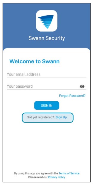 SWANN SECURITY APP