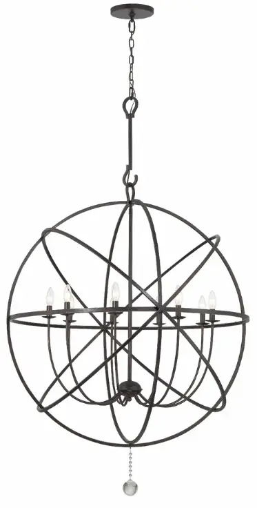 CRYSTORAMA-9229-EB-Solaris-9-Light-Sphere-Chandelier-PRODUCT