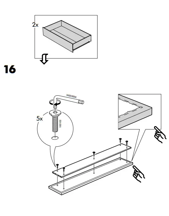 IKEA BALESTRAND Divan Bed with 2 Drawers - Fig16