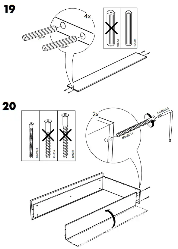 IKEA BALESTRAND Divan Bed with 2 Drawers - Fig18