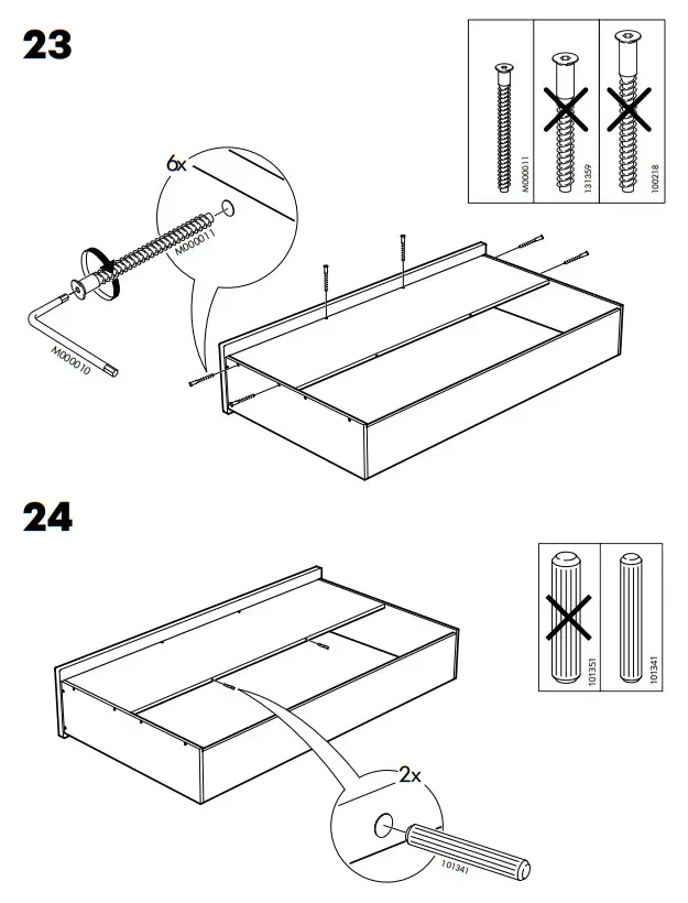 IKEA BALESTRAND Divan Bed with 2 Drawers - Fig20