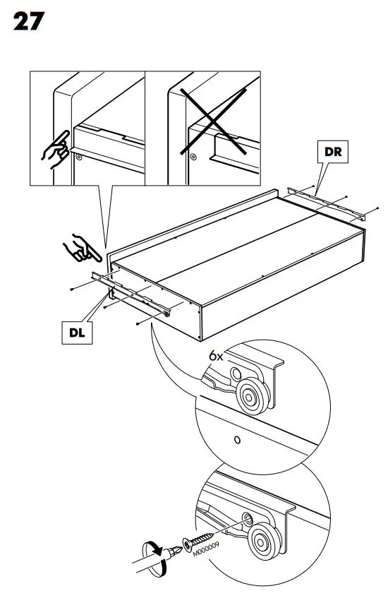 IKEA BALESTRAND Divan Bed with 2 Drawers - Fig22