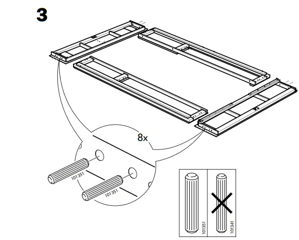 IKEA BALESTRAND Divan Bed with 2 Drawers - Fig4