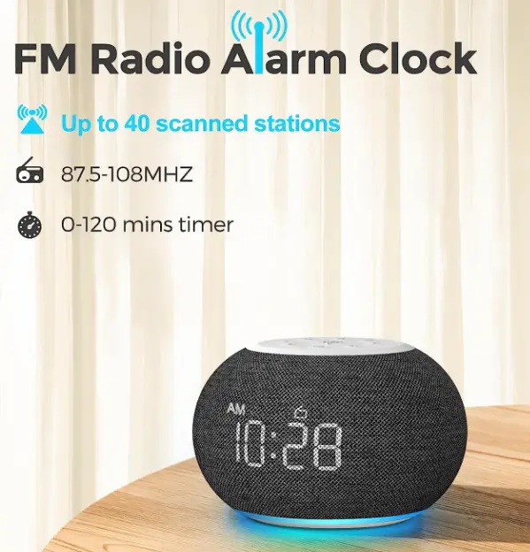 REACHER R3L-Radio Auto Dimmable Alarm Clock-fig-3