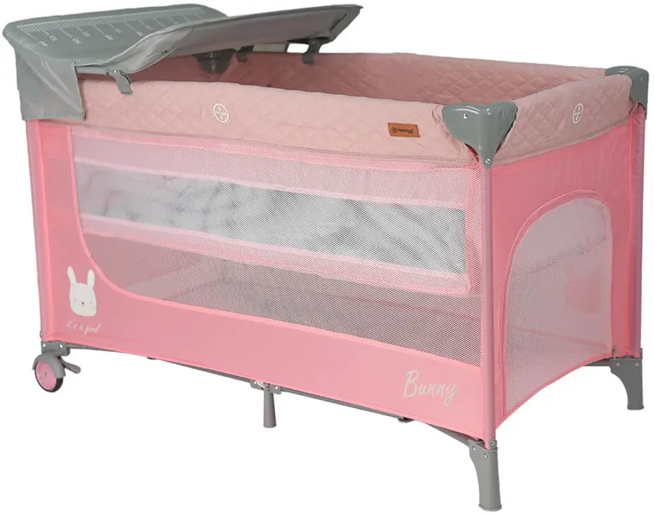 Bebe Stars 885-P9020 Play Yard Comfort Bunny