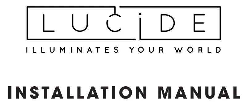 LUCIDE 35914-13-02 POLYGON Spot Lights Instruction Manual