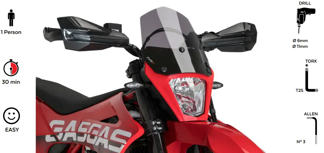 Puig SM700 ’22 Gas - Fig