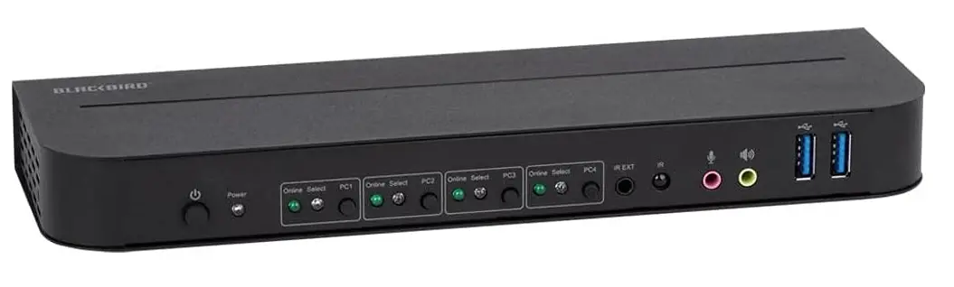 Monoprice 42644 4K HDMI 2.0 and USB 3.0 4x1 KVM Switch-PRODUCT