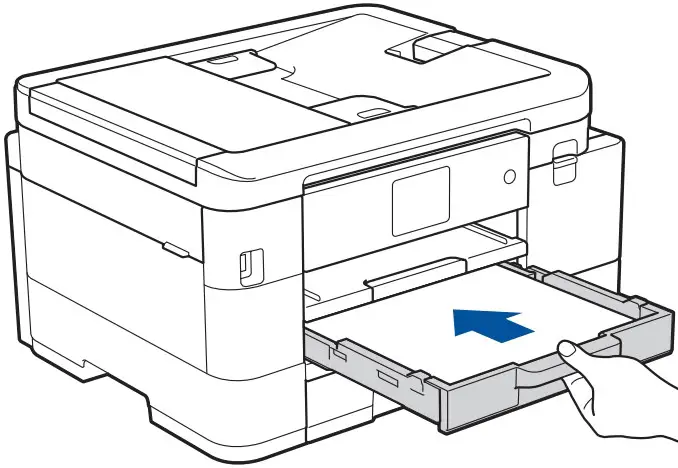 Slowly Push Paper Tray