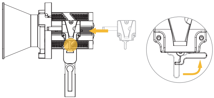 COLBOR CL60R RGB COB Video Light - Install vm2