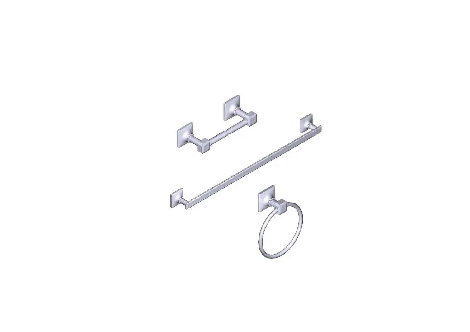 Rohl Ins12571 Bath Accessories Instruction Manual