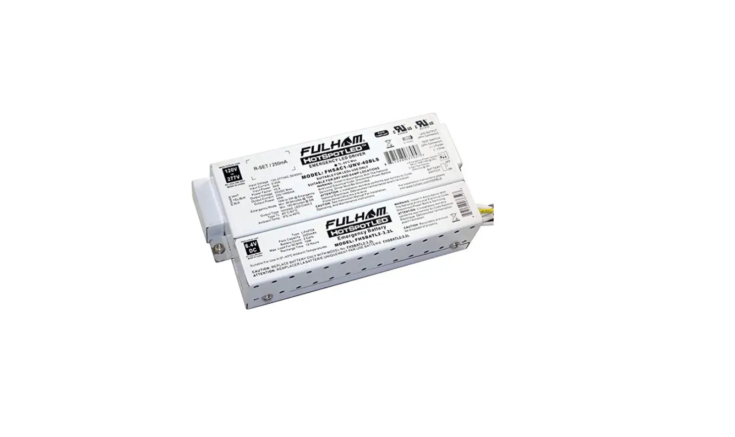 Fulham Fhsac1-unv-40bls Led Driver With Integrated Emergency Backup Instruction Manual Fulham Fhsac1-unv-40bls Led Driver With Integrated Emergency Backup Instruction Manual