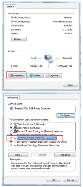 Network Connection Configuration