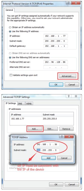 Network Connection Configuration