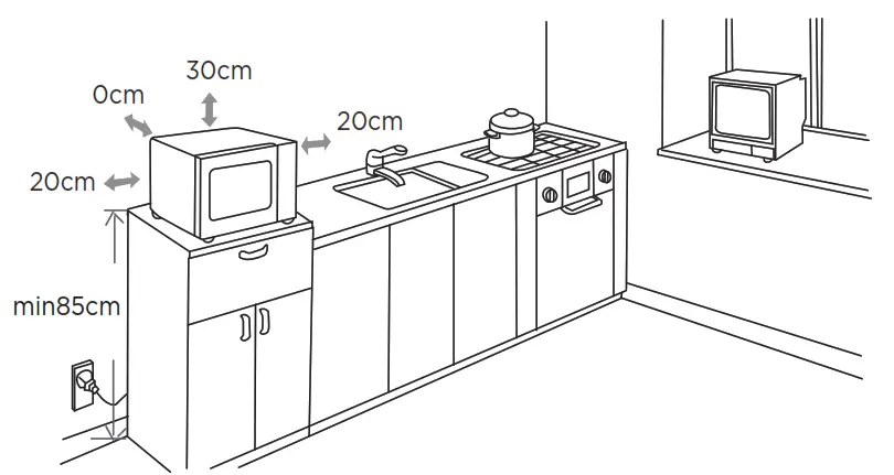 Midea MAM720C2AT Microwave Oven - fig 6