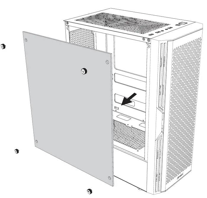 Antec-AX20-Mid-Tower-ATX-Gaming-Case-FIG 1