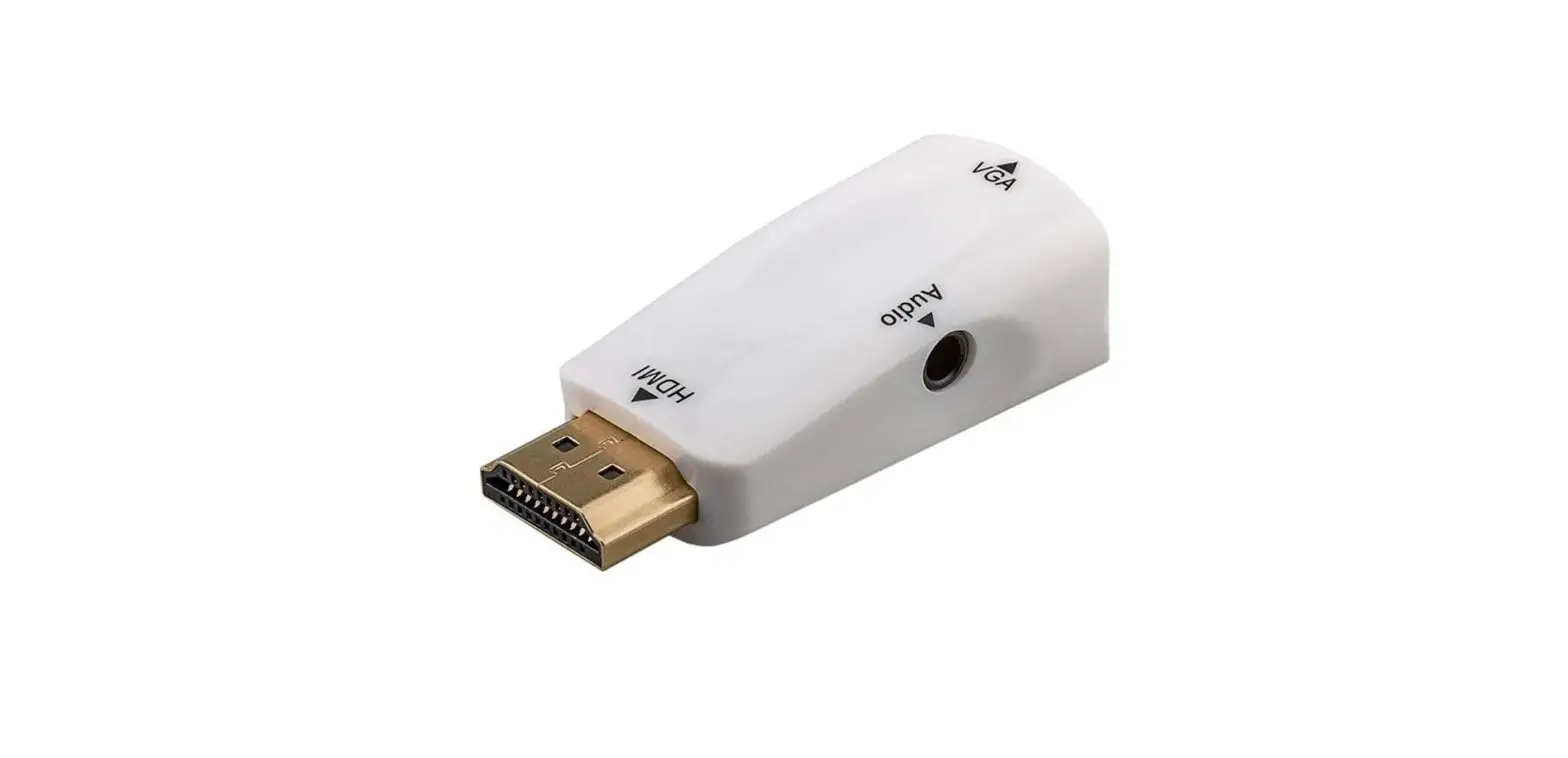 Goobay 44793 Compact Hdmi/vga Adapter Incl. Audio User Manual