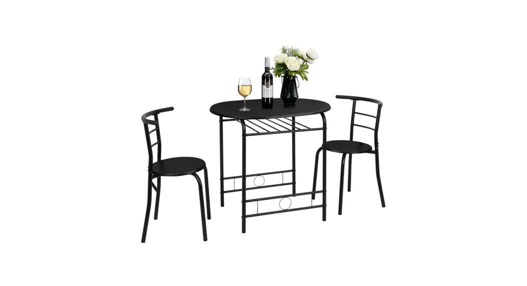 Vingli G52000716 3 Piece Dining Room Table Set Instruction Manual