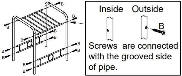 VINGLI G52000716 3 Piece Dining Room Table Set - fig 3