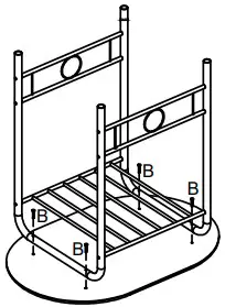 VINGLI G52000716 3 Piece Dining Room Table Set - fig 4
