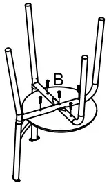 VINGLI G52000716 3 Piece Dining Room Table Set - fig 6