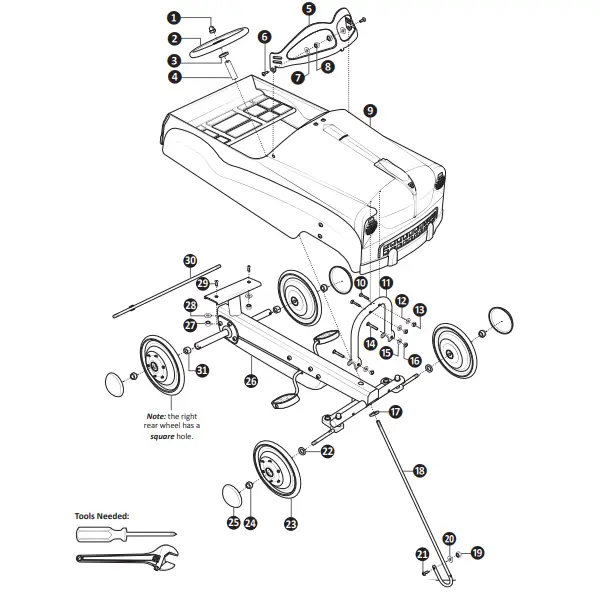 KID TRax-KT1604-Classic-Pedal-Car-16