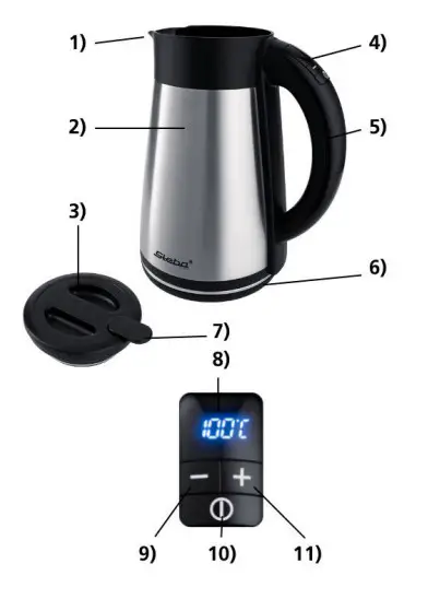 Steba WK31THERMO Kettle - fig