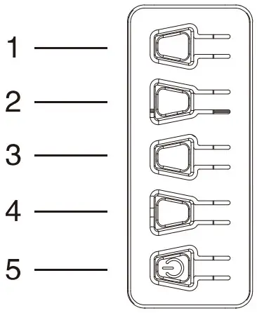 Acer XZ342CU Widescreen LCD Monitor - BASE CONTROLS 2
