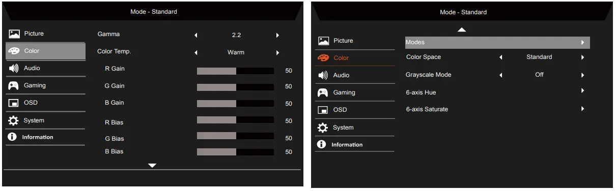 Acer XZ342CU Widescreen LCD Monitor - Color