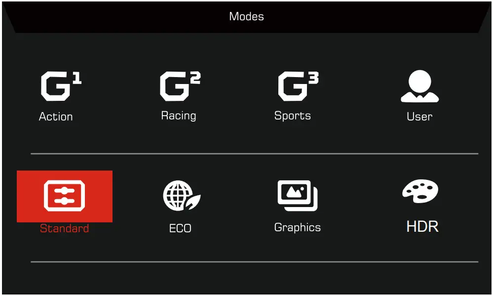 Acer XZ342CU Widescreen LCD Monitor - FUNCTION PAGE