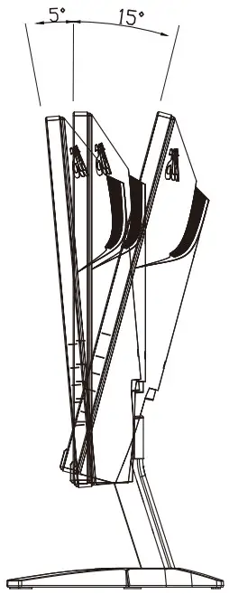 Acer XZ342CU Widescreen LCD Monitor - SCREEN POSITION