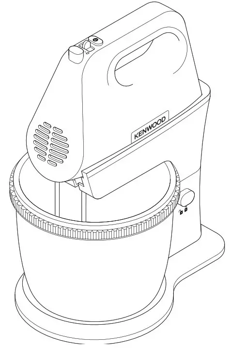 KENWOOD HMP32 Stand Mixer - Cover