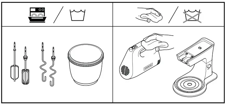 KENWOOD HMP32 Stand Mixer - Product Overview 3
