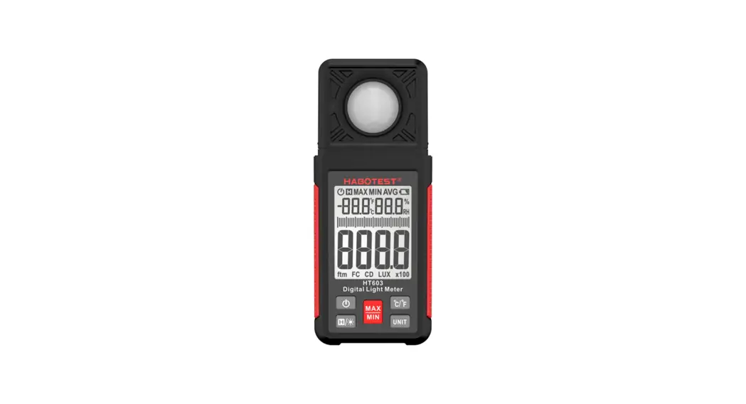 Habotest Ht603 Digital Led Light Meter User Manual