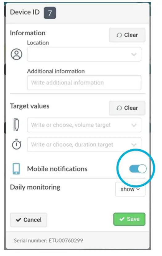 MONIDOR IV Screen Infusion Remote Monitor Software 10