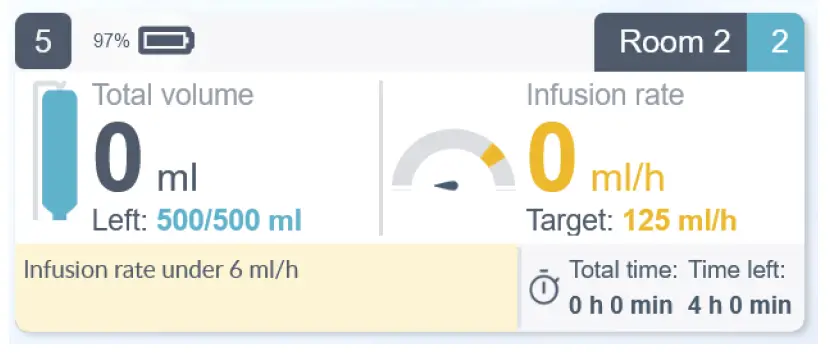 MONIDOR IV Screen Infusion Remote Monitor Software 19