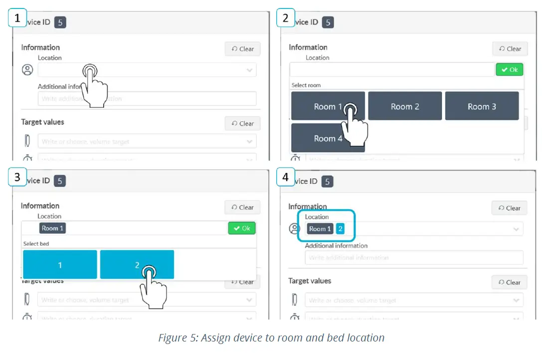 MONIDOR IV Screen Infusion Remote Monitor Software 5