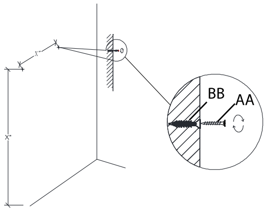 HOME DECORATORS COLLECTION 21122-M24-MG RYAN 24 IN. Rectangular Metal Framed Mirorr - plugs
