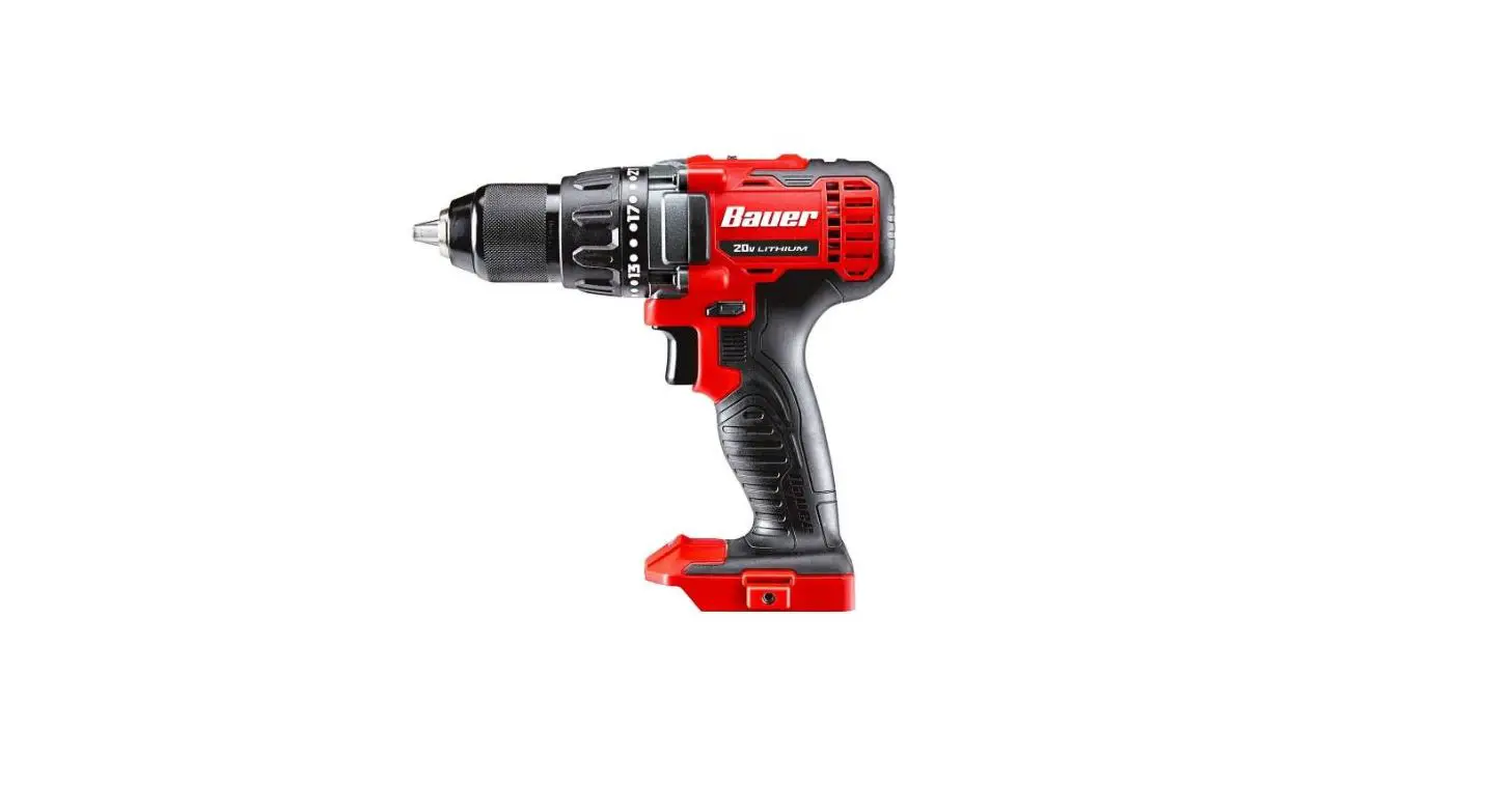 Bauer 56723 1-2 Inch Compact Hammer Drill Owner's Manual