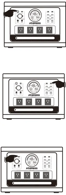 AtOMess BOOST 2200W Portable Power Station-fig8