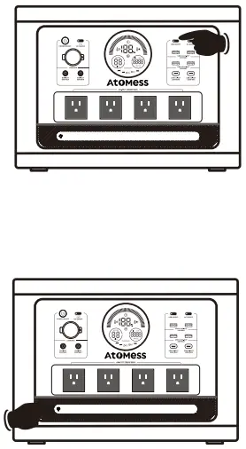 AtOMess BOOST 2200W Portable Power Station-fig9