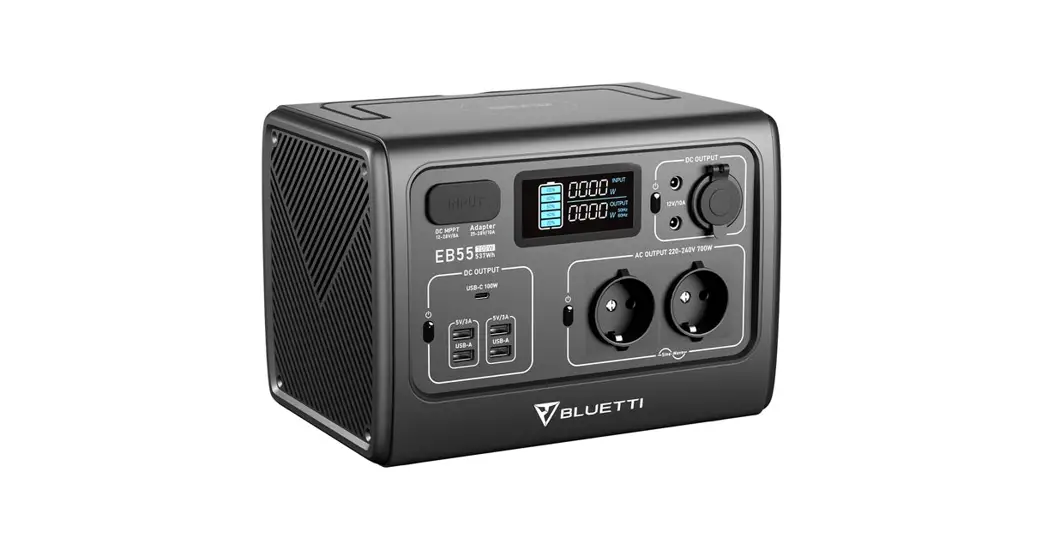 Bluetti Poweroak Eb55 Portable Power Station User Manual