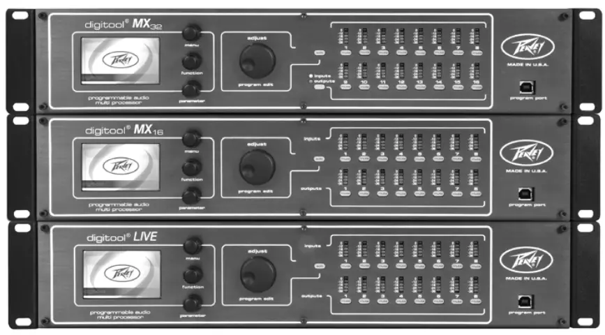 PEAVEY-DIGITOOL-MX16-Digital-Audio-Processing-Unit-FIG-1
