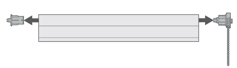 SelectBlinds Motorized Solar Shades with Cassette - begin