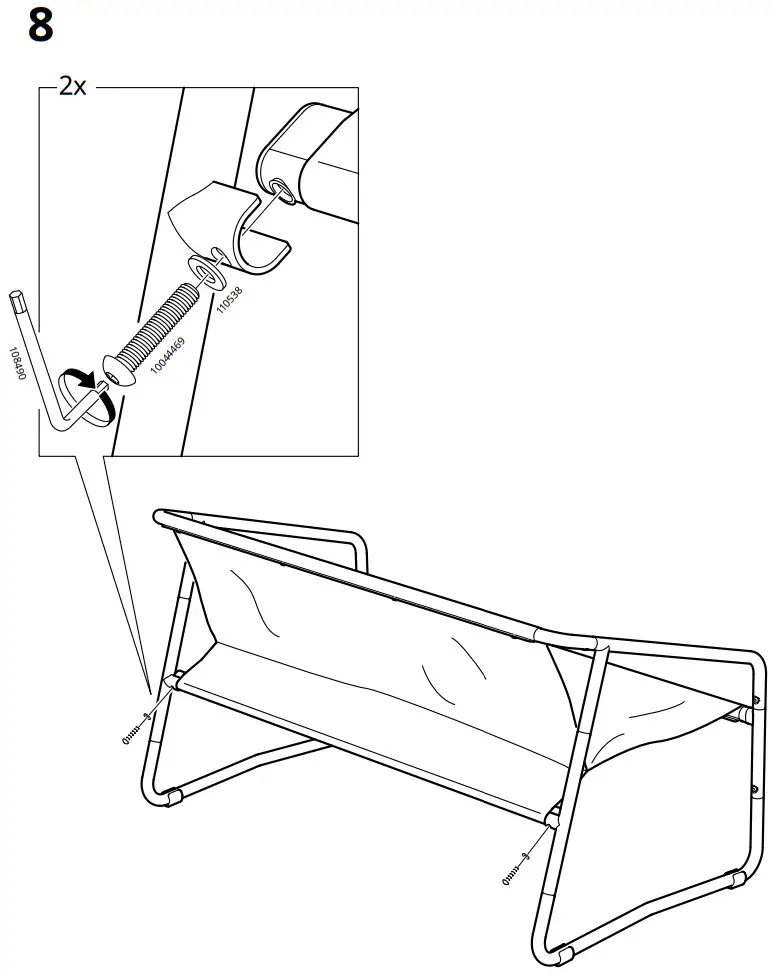 IKEA INGMARSÖ 2 Seat Sofa In Outdoor - Fig 7