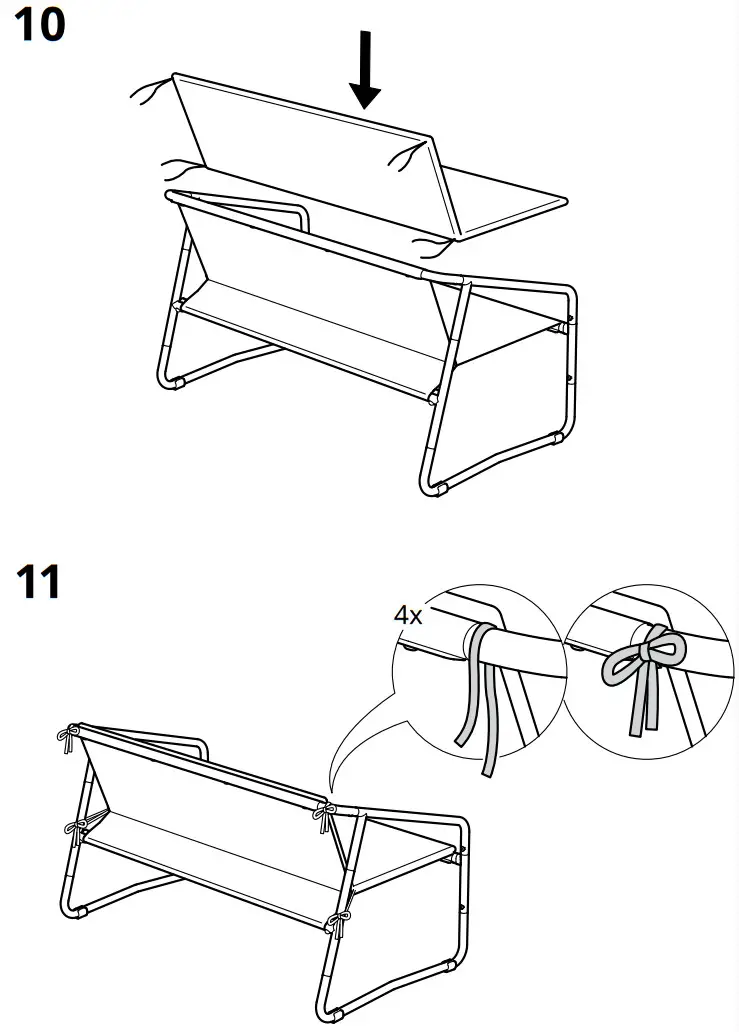IKEA INGMARSÖ 2 Seat Sofa In Outdoor - Fig 9