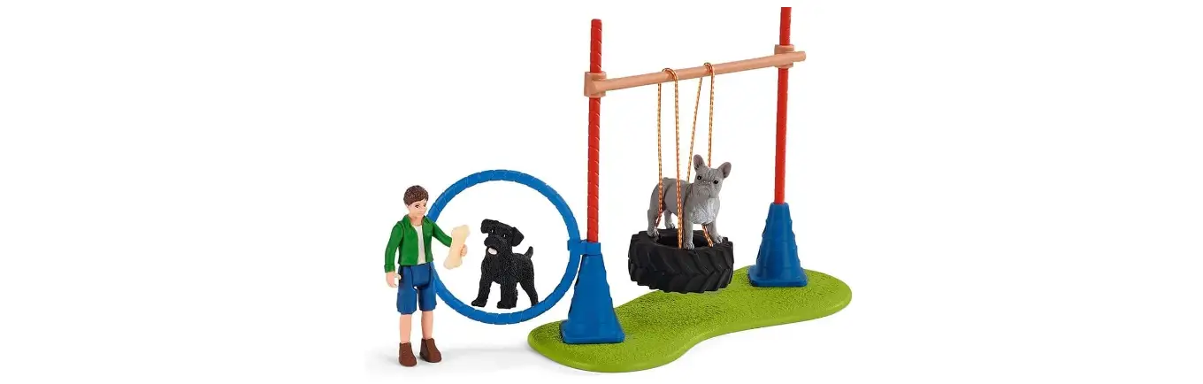 Schleich 42536 Puppy Agility Training Instructions